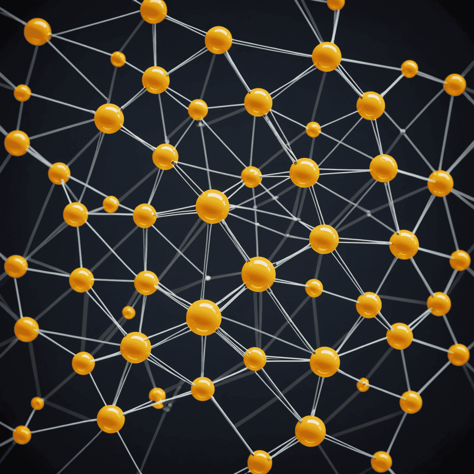 Representación visual de una red neuronal artificial con nodos interconectados, simbolizando los fundamentos de la IA